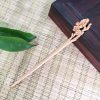 Elegant Handmade Carved Hair Stick Hairpin Hair Accessories, Wintersweet