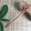 Elegant Handmade Carved Peach Wood Hair Stick Hairpin, Clouds