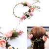 Handmade Artificial Wreath Garland, Beautiful Flower Headdress