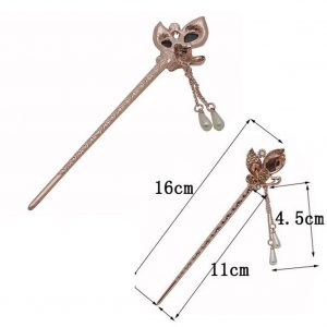 Classical Retro Hair Decor Hair Stick Hairpin Elegant Traditional Hair Clip With Tassels NO.05