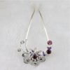 U-shaped Hairpin,Retro Women Girls Rhinestone Hair Pin Hair Stick#B