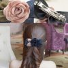 Fashionable Ladies Hair Decorations Elegant Hairpin Hair Clips Ribbons Hair Clasp J