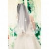 Bride White Wedding Veil/Church Wedding Veils/Elegant Headwear-G