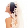 Bride White Wedding Veil/Church Wedding Veils/Elegant Headwear-I