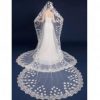 Bride White Wedding Veil/Church Wedding Veils/Elegant Headwear-J