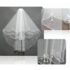 Bride White Wedding Veil/Church Wedding Veils/Elegant Headwear-R