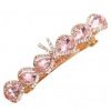 The New Popular Fashion Hair Accessories Bling Crystal Hair Decoration-Pink