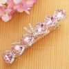 The New Popular Fashion Hair Accessories Bling Crystal Hair Decoration-Pink