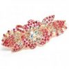 New Popular Fashion Hair Accessories Bling Crystal Hair Decoration-03Pink