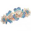 New Popular Fashion Hair Accessories Bling Crystal Hair Decoration-Blue