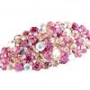 Fashion High-grade Hair Accessories Bling Rhinestone Hair Decoration-Red