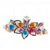 Fashion Rose Hair Accessories Bling Crystal Hair Decoration-Random Color A4