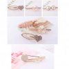 3 Pcs Hair Side Clips Wedding Accessories Barrettes Bridal Hair Design-NO.2