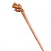 Elegant Handmade Carved Peach Wood Hair Stick Hairpin, Mangnolia