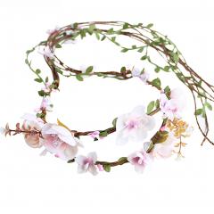 Handmade Artificial Wreath Garland, Beautiful Flower Headdress