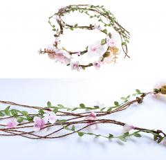 Handmade Artificial Wreath Garland, Beautiful Flower Headdress