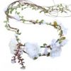Handmade Artificial Wreath Garland, Beautiful Flower Headdress