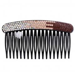 Elegant Luxury Diamond Hair Clip Hairpin Hair Barrette, Gradient Black