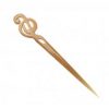 Classical Handmade Carved Womens Chinese Hair Sticks Natural Horn, No.9