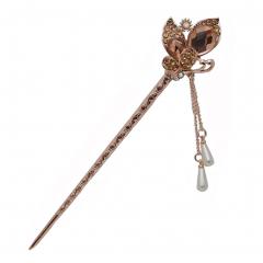 Classical Retro Hair Decor Hair Stick Hairpin Elegant Traditional Hair Clip With Tassels NO.05