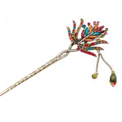 Classical Retro Hair Decor Hair Stick Hairpin Elegant Traditional Hair Clip With Tassels