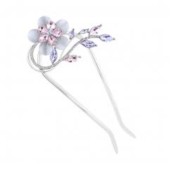 Retro Women Girls Rhinestone Hair Pin Hair Stick