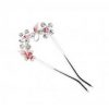 U-shaped Hairpin,Retro Women Girls Rhinestone Hair Pin Hair Stick