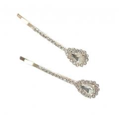 Elegant Rhinestone Decorative Hair Pins Clips Bobby Pins