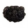 Messy Curly Dish Hair Bun Extension hair Combs Clip Chignon Ponytail Hairpieces