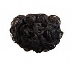 Messy Curly Dish Hair Bun Extension hair Combs Clip Chignon Ponytail Hairpieces